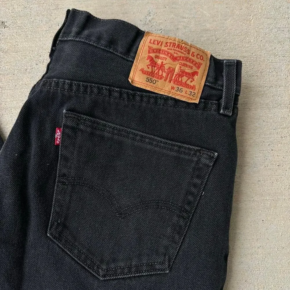 Vintage Black Levi’s Denim Jeans